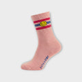 3er-Pack Kinder Socken "Happy Smile" | Bunter Smiley-Mix (Pink, Blau) | Bio-Baumwoll-Mix