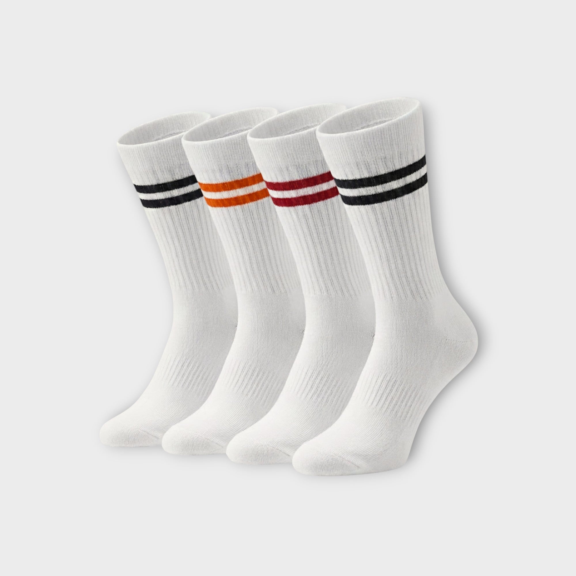 4 Paar Weiche Tennis-Socken für Damen & Herren | Ideal für Sport | Bio-Baumwoll-Mix (Kopie) (Kopie)